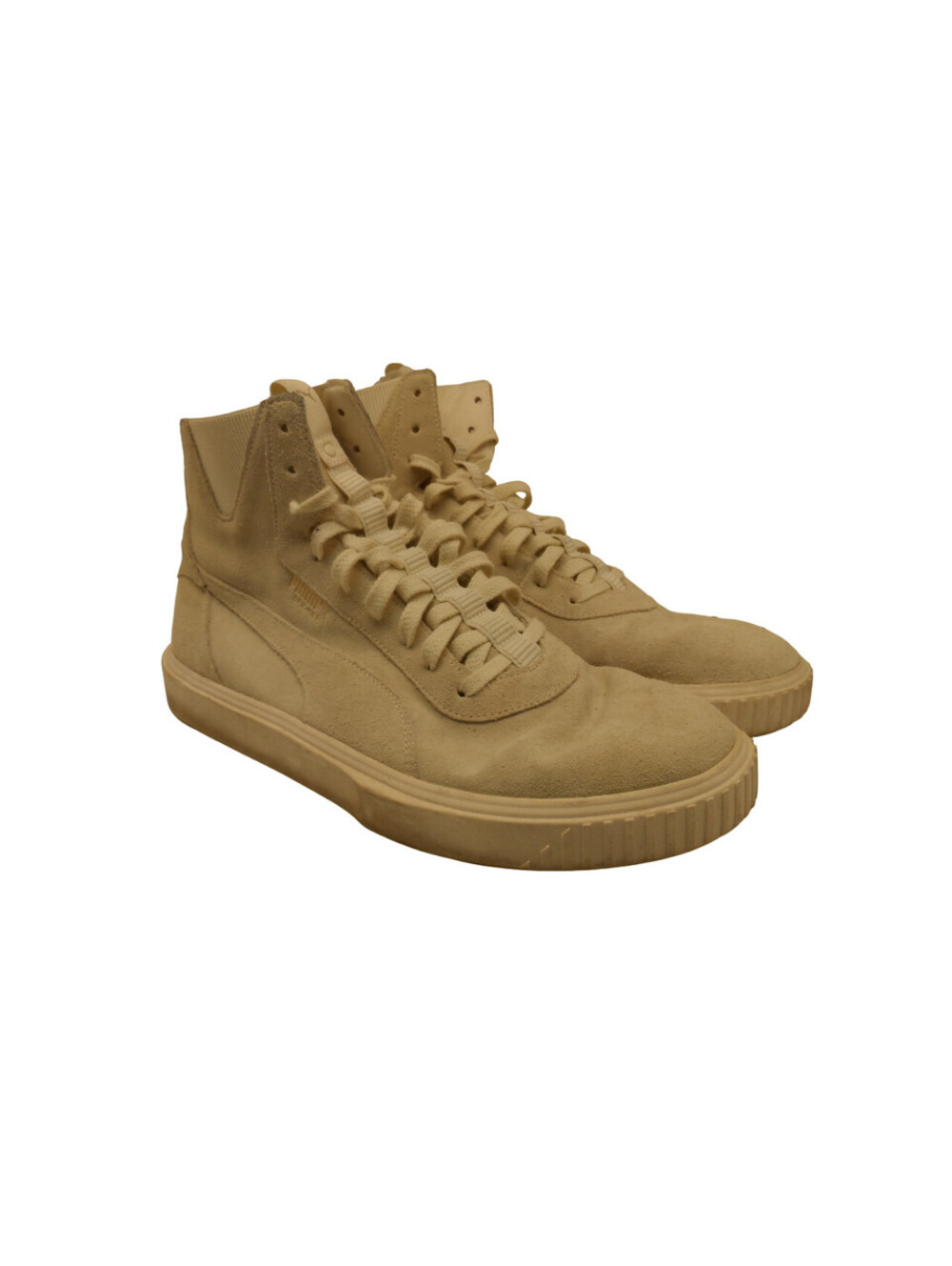 PUMA Men's Breaker Hi-Top Casual Sneakers 36659902 Whisper-White Size 13M